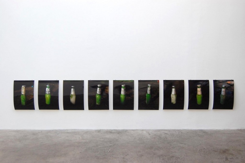 Frozen Export (2009-10) each 24.5 x 38.1 cm. 9 C-type prints